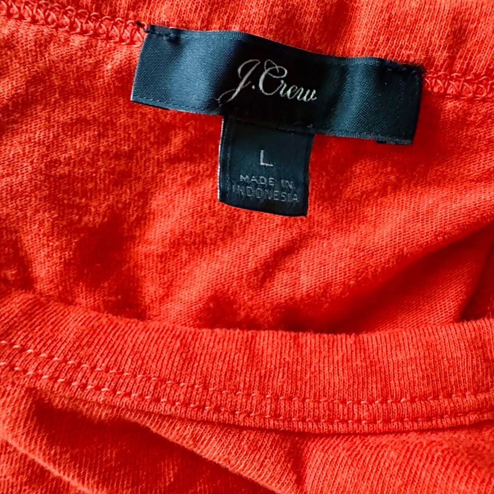 J. Crew Orange Tank
